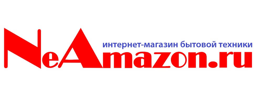 Логотип компании NeAmazon—интернет-магазин бытовой техники